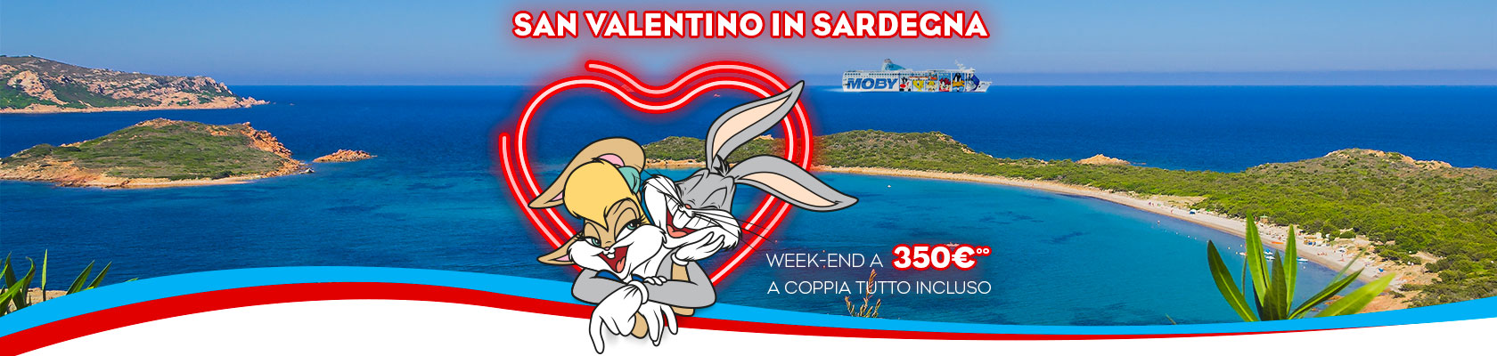 weekend di San Valentino in Sardegna