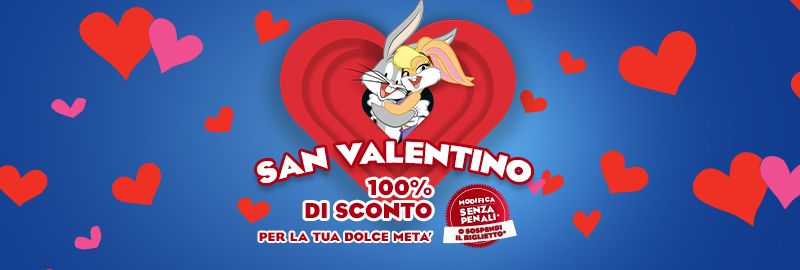 Sconto del 100% su un adulto per San Valentino