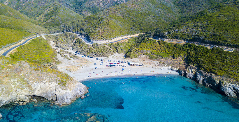 Spiaggia di Capo Corso Anse d’Aliso